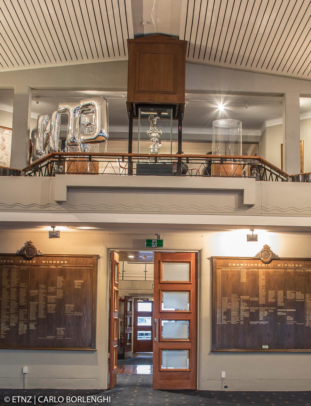 Royal New Zealand Yacht Squadron - The home of the America's Cup photo copyright ETNZ/Carlo Borlenghi taken at  and featuring the  class