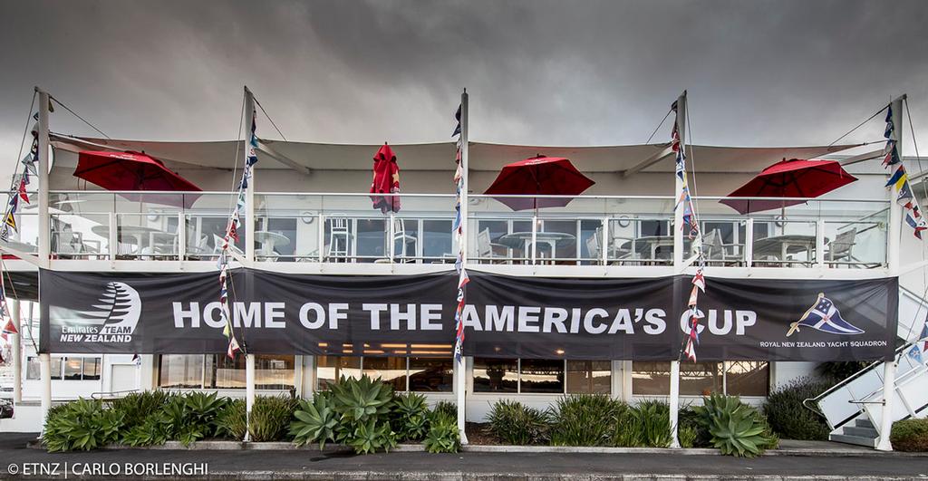 Royal New Zealand Yacht Squadron - The new home of the America's Cup photo copyright ETNZ/Carlo Borlenghi taken at  and featuring the  class