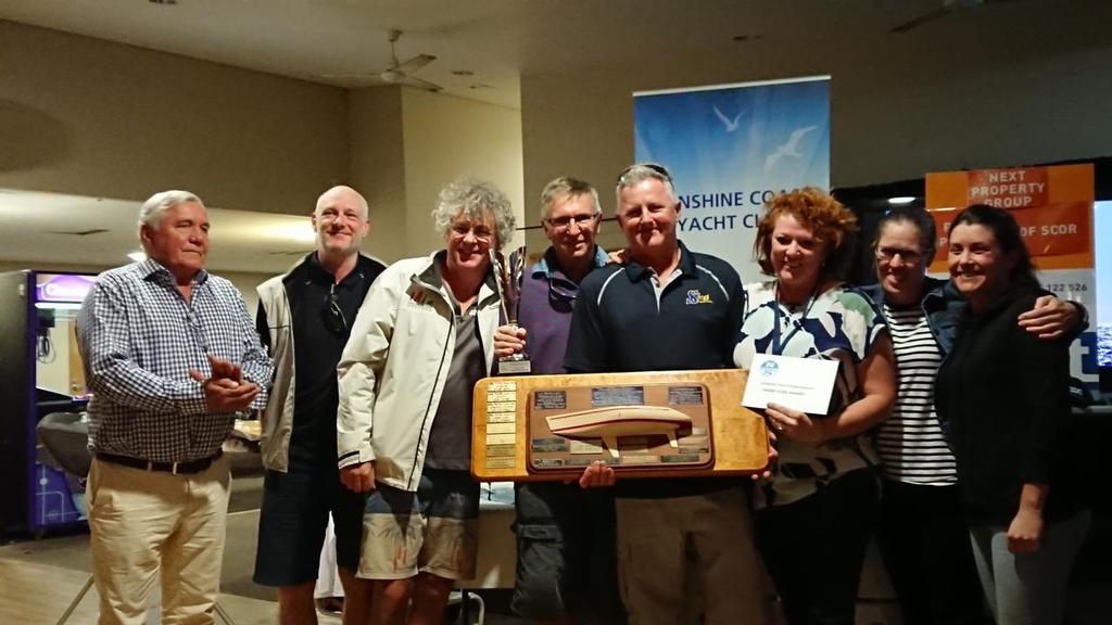 2017 Sunshine Coast Ocean Regatta - Prize presentation  © Del Morrison