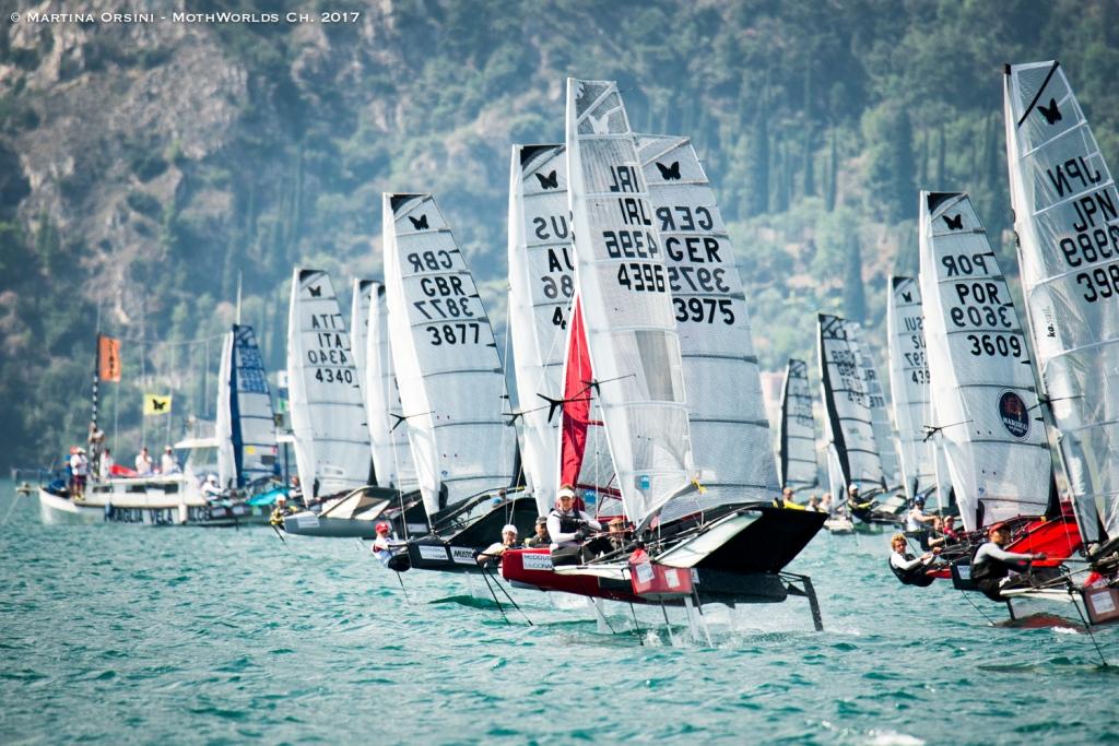 Day 1 - Italian Moth Series at Lake Garda photo copyright  Martina Orsini taken at  and featuring the  class