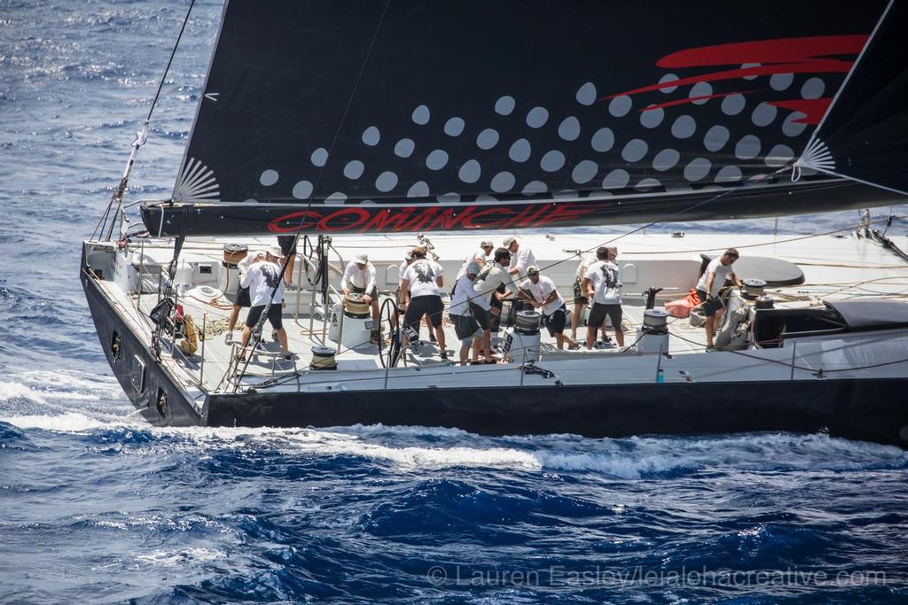 Comanche first monohull to complete the 2017 Transpac ©  Lauren Easley / leialohacreative.com