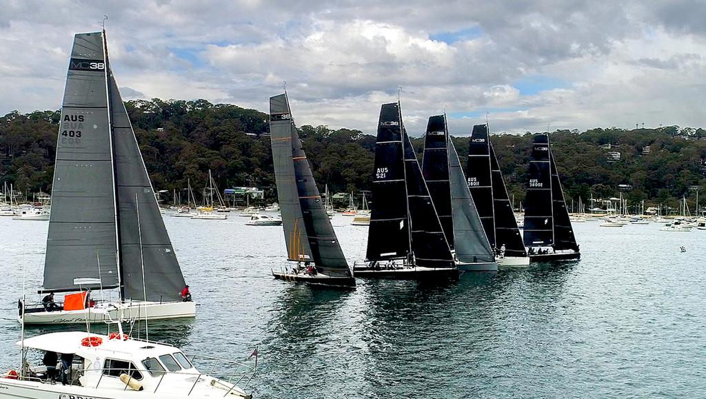 MC38 Winter Series 2017 - Start photo copyright Bob Fowler taken at  and featuring the  class