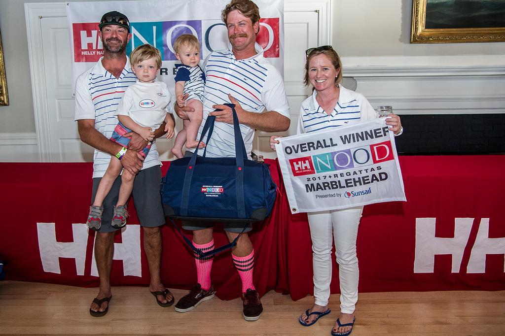Team Vineyard Vines, John and Molly Baxter, USA - Overall Winner - 2017 Helly Hansen NOOD Regatta photo copyright Paul Todd/Outside Images http://www.outsideimages.com taken at  and featuring the  class