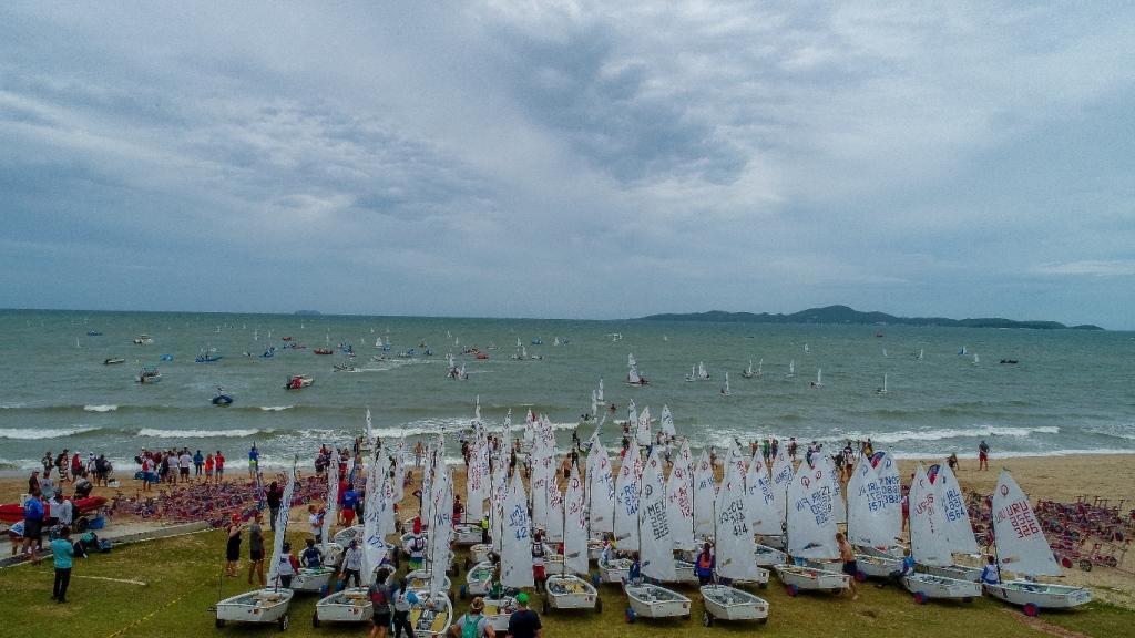 281 young sailors from 62 countries © Optimist World Championship