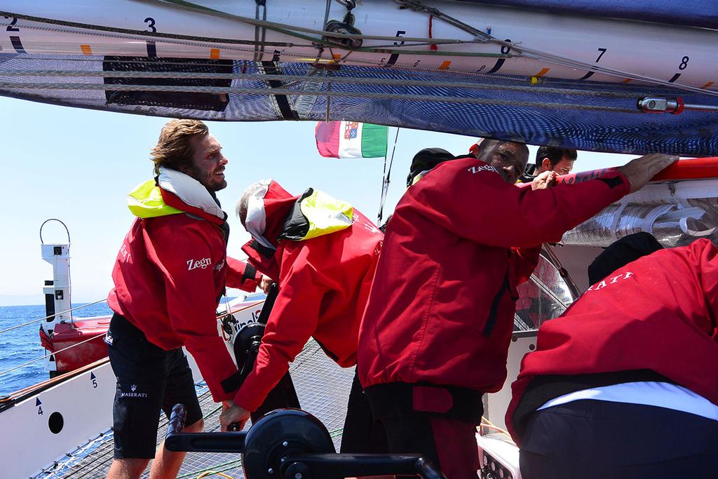 MaseratiMulti70 - 2017 Transpacific Race photo copyright Francesco Malingri taken at  and featuring the  class