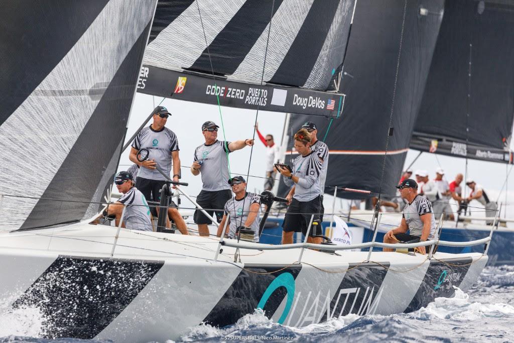 Bay of Palma - Puerto Portals 52 Super Series Sailing Week photo copyright Nico Martinez / 52 Super Series http://www.52superseries.com/ taken at  and featuring the  class