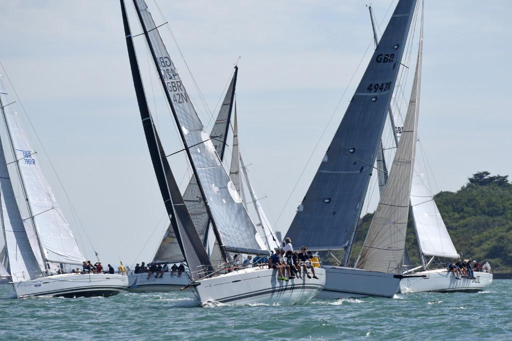 King Edward VII Cup - 2017 Cowes Dinard St Malo Race photo copyright  Rick Tomlinson http://www.rick-tomlinson.com taken at  and featuring the  class