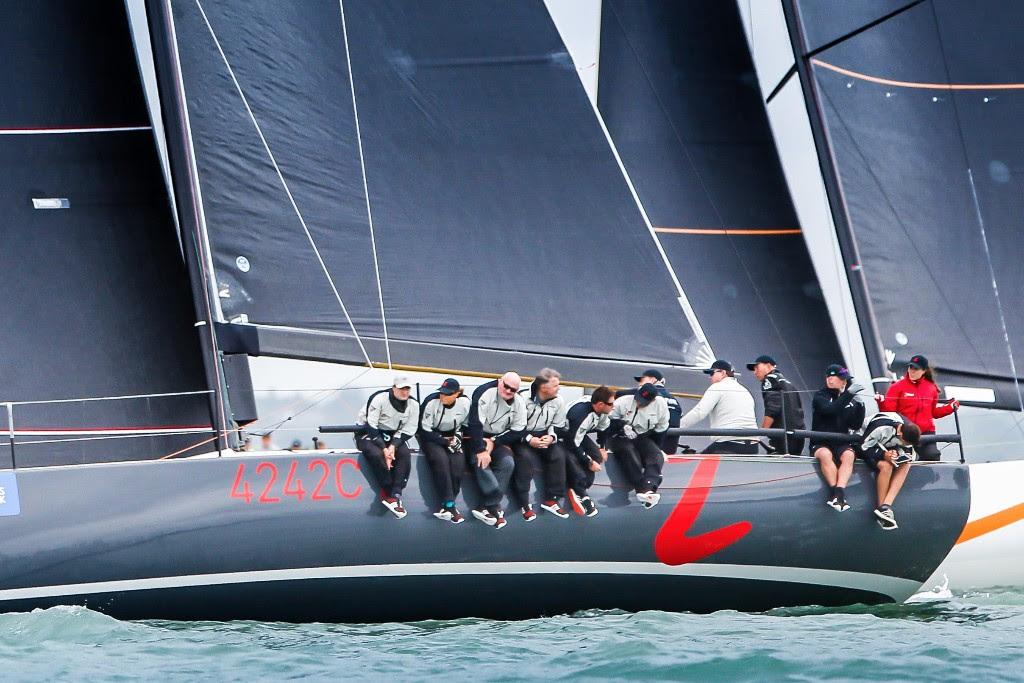 Steve Cowie's Scottish team, racing Zephyr. - Lendy Cowes Week photo copyright  Paul Wyeth / CWL taken at  and featuring the  class
