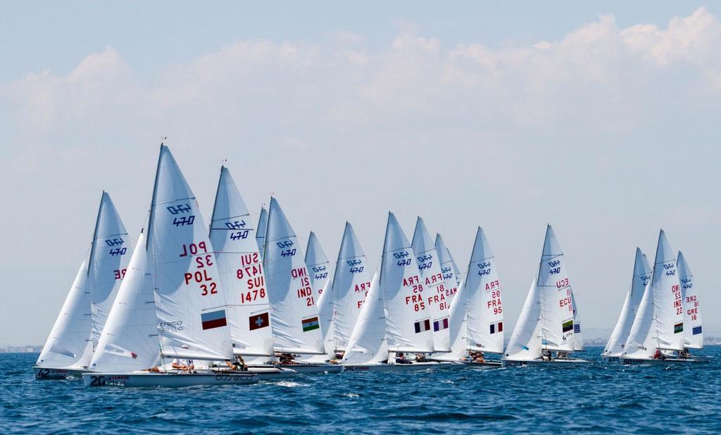 Practice Race  - 2017 470 World Championships © Nikos Alevromytis http://www.470.org