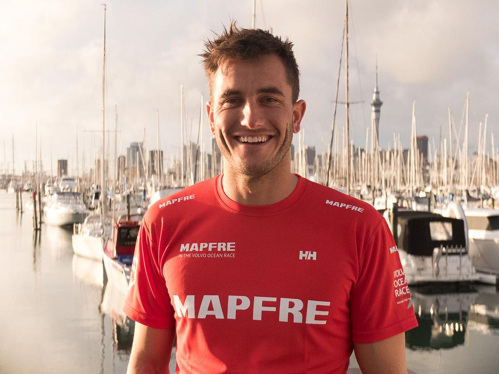 New Zealand’s Blair Tuke joining MAPFRE - Volvo Ocean Race 2017-18 ©  María Muiña / MAPFRE