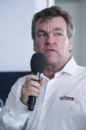 Act 4, Extreme Sailing Series Barcelona – Day 1 – John Craig photo copyright Lloyd Images http://lloydimagesgallery.photoshelter.com/ taken at  and featuring the  class