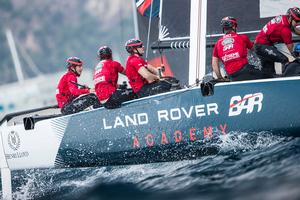 Land Rover BAR Academy finished Act 4, Barcelona in sixth position. - Extreme Sailing Series photo copyright Lloyd Images http://lloydimagesgallery.photoshelter.com/ taken at  and featuring the  class