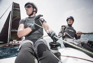Wildcard crews FNOB Impulse and Team Extreme took seventh and eighth. - Extreme Sailing Series photo copyright Lloyd Images http://lloydimagesgallery.photoshelter.com/ taken at  and featuring the  class