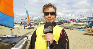 Georgia Warren-Myers – Hobie 2017 MultiWorlds photo copyright Simon Butterworth taken at  and featuring the  class