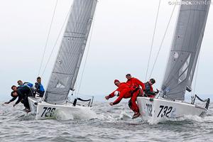 Day 1 - Melges 24 World Championships 2017 photo copyright  Pierrick Contin http://www.pierrickcontin.fr/ taken at  and featuring the  class