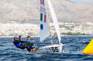 Edoardo FERRARO/Francesco ORLANDO (ITA) - 2017 420 Open European Championships photo copyright Nikos Alevromytis http://www.470.org taken at  and featuring the  class