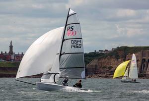 RS400 Northern Tour at South Shields Sailing Club photo copyright  Tim Olin taken at  and featuring the  class