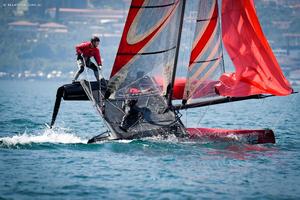 Day 1 – Foiling Week Garda photo copyright  Martina Orsini / TFW taken at  and featuring the  class