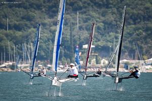 Day 3  – Foiling Week Garda photo copyright  Martina Orsini / TFW taken at  and featuring the  class
