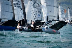 Day 3  – Foiling Week Garda photo copyright  Martina Orsini / TFW taken at  and featuring the  class