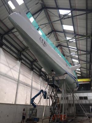 Ludde's CQS ready for the Rolex Fastnet Race photo copyright CQS taken at  and featuring the  class
