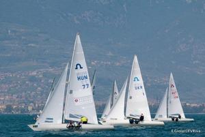 Soling European Championship Riva del Garda photo copyright  Elena Giolai/Fraglia Vela Riva taken at  and featuring the  class