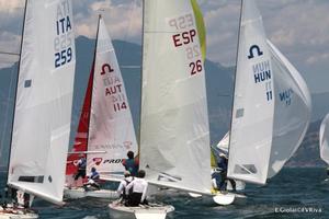 Soling European Championship Riva del Garda photo copyright  Elena Giolai/Fraglia Vela Riva taken at  and featuring the  class