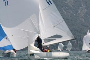 Final day – Soling European Championship photo copyright  Elena Giolai/Fraglia Vela Riva taken at  and featuring the  class