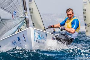 Ed Wright finished as runner up at the 2017 European Championship photo copyright  Robert Deaves taken at  and featuring the  class