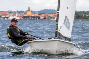 Charlie Cumbley - 2017 OK Dinghy European Championship photo copyright  Robert Deaves taken at  and featuring the  class