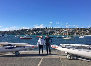 Rob McMillan with Rockal Evans from Bermuda photo copyright  Robert Deaves taken at  and featuring the  class