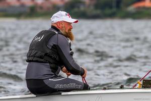 Jesper Strandberg - 2017 OK Dinghy European Championship photo copyright  Robert Deaves taken at  and featuring the  class