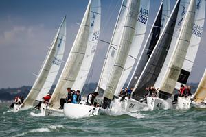 2017 J/80 World Championship - Day 1 photo copyright Paul Wyeth taken at  and featuring the  class