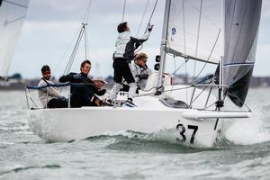 2017 J/80 World Championship - Day 3 photo copyright  Paul Wyeth / RSrnYC taken at  and featuring the  class