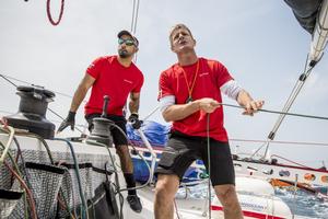 Oman Sail Class 40 duo – Les Sables-Horta-Les Sables Race photo copyright  Vincent Curutchet taken at  and featuring the  class