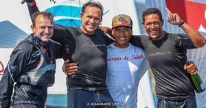 Tour Leaders Trésors de Tahiti In The Chocolates in Roses - Tour de France à la Voile photo copyright Jean-Marie Liot / ASO taken at  and featuring the  class