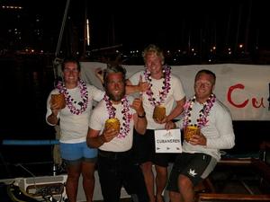 Cubaneren's Vikings invade and plunder the Ala Wai  - 2017 Transpac Race photo copyright Todd Rasmussen / TPYC taken at  and featuring the  class