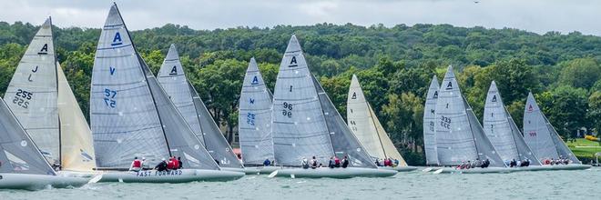 Lake Geneva Yacht Club - A Scow - The Inland Championship ©  2017 Larry Kmiecik