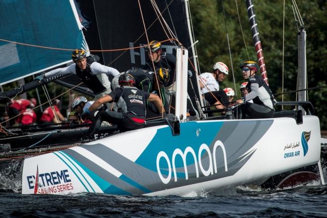 Day 1, Act 6 – Extreme Sailing Series Cardiff &copy;  Vincent Curutchet