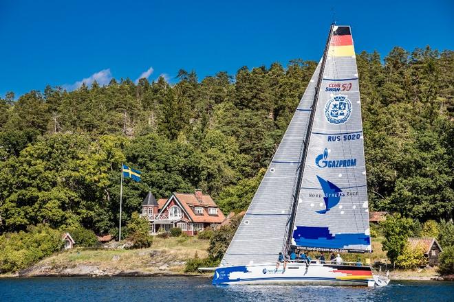 Deutscher Touring Yacht-Club (Team Germany) could be in trouble if they can't adequately repair their gennaker – Nord Stream Race ©  Lars Wehrmann / Nord Stream Race