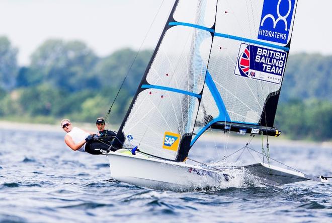 49er - FX Charlotte Dobson and Saskia Tidey ©  Sailing Energy