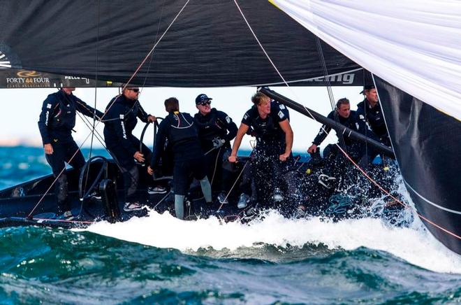 Artemis Racing Youth surfing downwind at high speed – RC44 Marstrand World Championship ©  Pedro Martinez / Martinez Studio / RC44