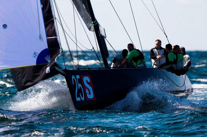 Chris Bake puts the hammer down on Team Aqu – RC44 Marstrand World Championship ©  Pedro Martinez / Martinez Studio / RC44