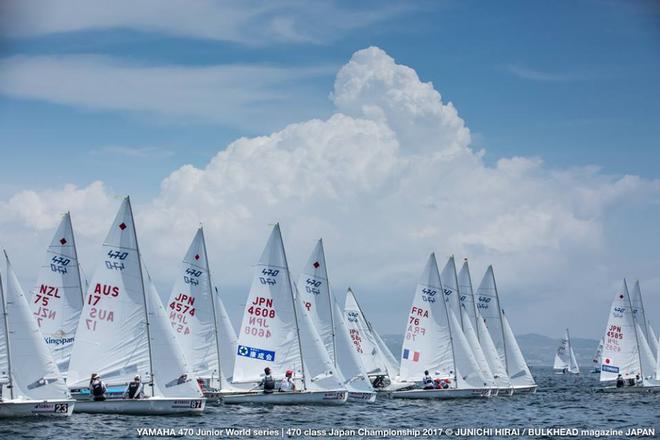 2017 470 Class Japan National Championships - Day 2 © Junichi Hirai/ Bulkhead magazine http://www.bulkhead.jp/