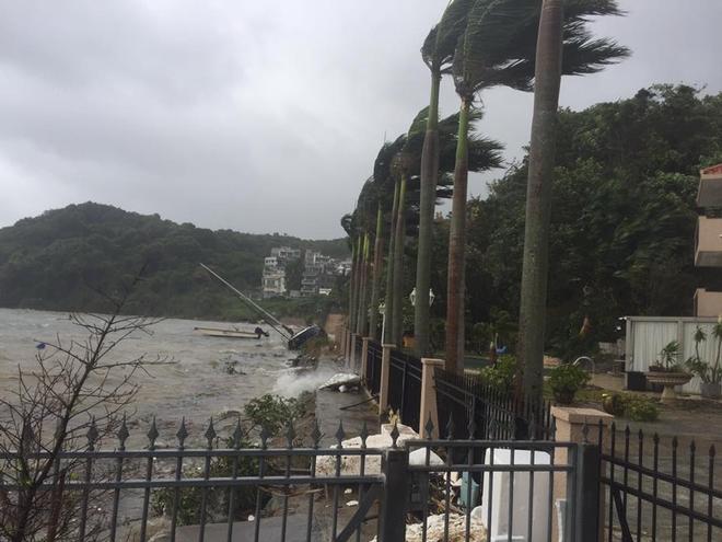 Pak Sha Wan, the aftermath of Typhoon Hato © Steve Pheby