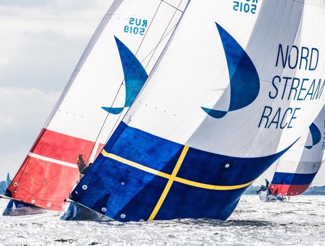 Cape Crow Yacht Club (Team Sweden) lead overall at the halfway stage of the Nord Stream Race ©  Lars Wehrmann / Nord Stream Race