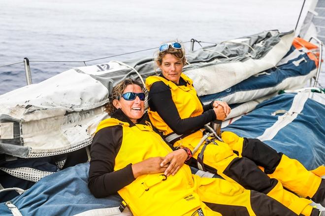 Volvo Ocean Race – Liz Wardley joins Turn the Tide on Plastic ©  Jen Edney / Volvo Ocean Race