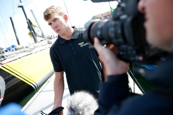 Kiwi sailing superstar Peter Burling will compete in the Volvo Ocean Race 2017-18 onboard Team Brunel ©  Ugo Fonolla / Volvo Ocean Race