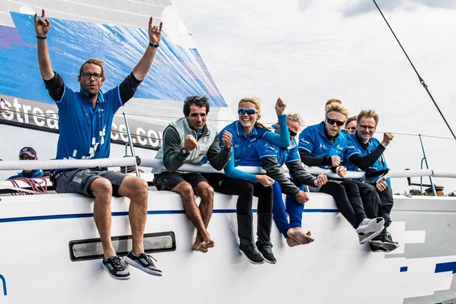 The died in the wool seadogs and newbies alike from Nyländska Jaktklubben (Team Finland) all enjoyed Leg 2 – Nord Stream Race ©  Lars Wehrmann / Nord Stream Race