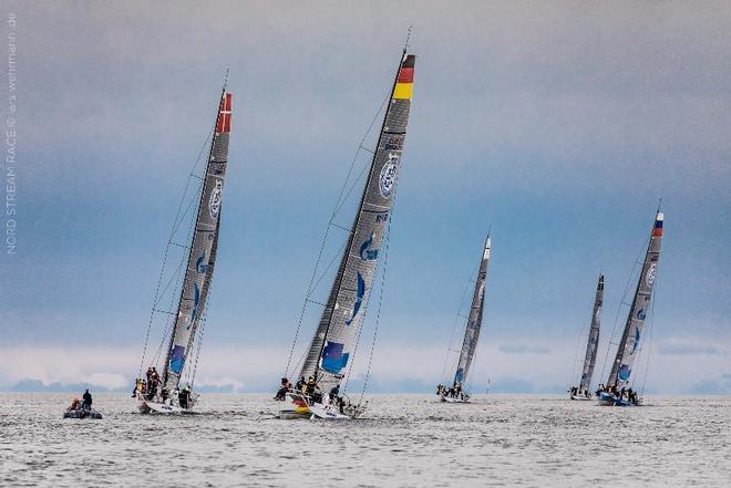 The start of Leg 3 was light, but the wind is set to build – Nord Stream Race ©  Lars Wehrmann / Nord Stream Race